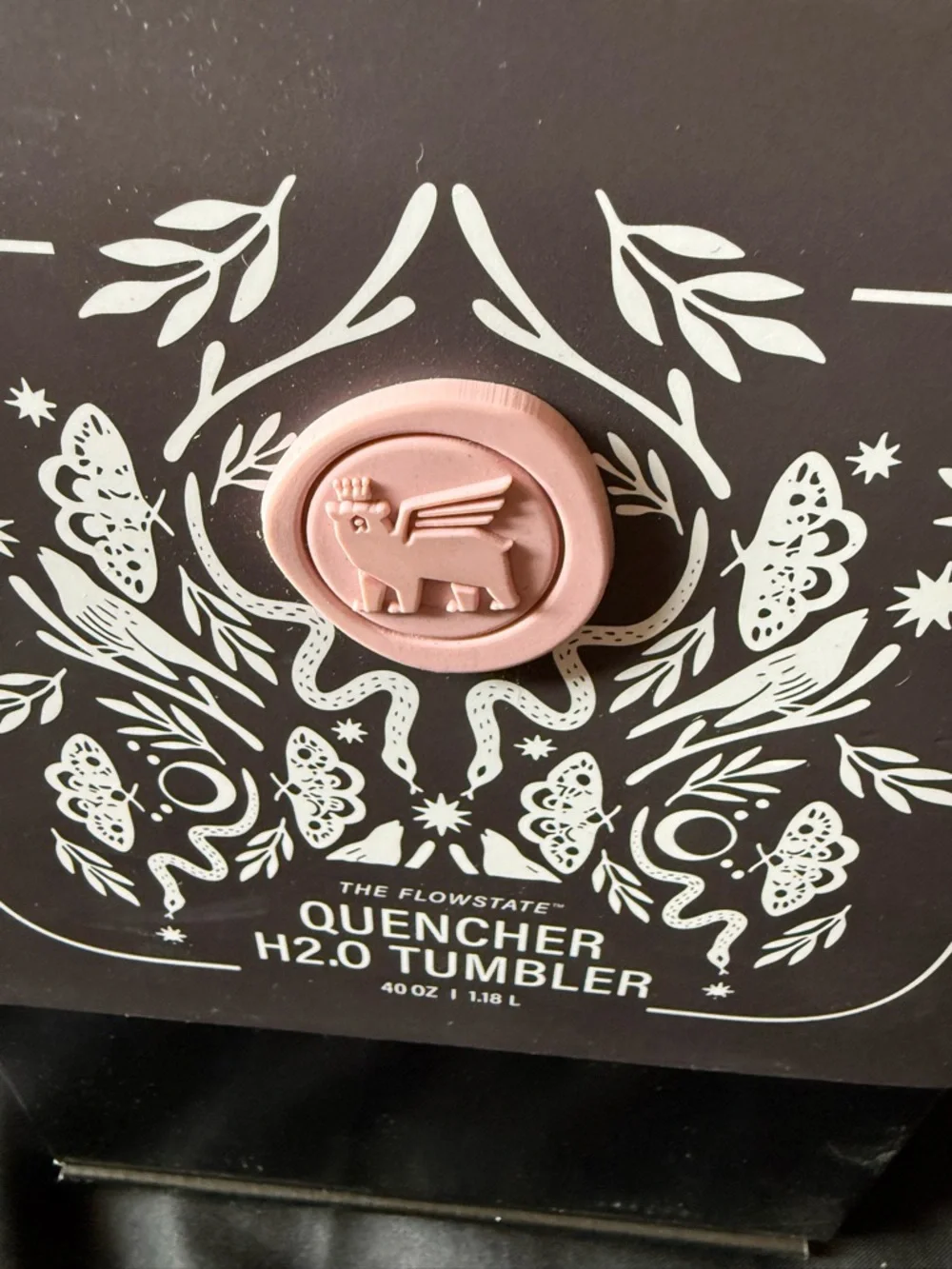 New Stanley 40oz Special Halloween Black Detailed With Box Straw Topper Bag - Picture 3 of 13